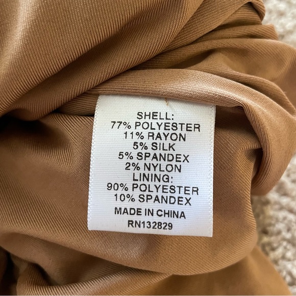 Majorelle Tabitha Ruched Bodycon Midi Dress Leopard Print Size Small - Picture 9 of 14